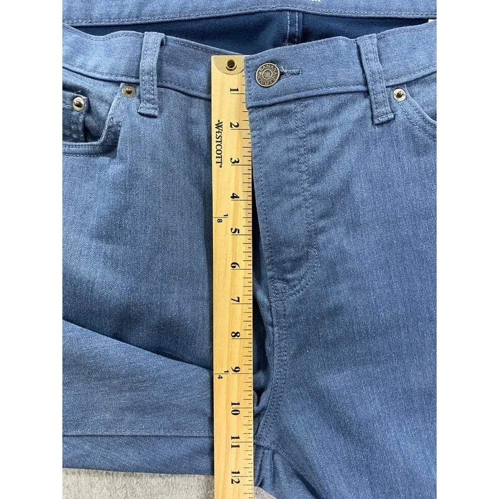 Banana Republic Travel Jeans Mens 34x32 Blue Athletic Fit Pants Preppy Comfort